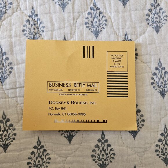 Dooney & Bourke Pebble Leather Shoulder Bag Powder Blue Saddle Trim NWOT R264 - Picture 9 of 16